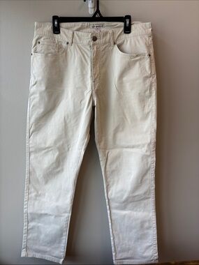 Peter Millar Light Kacki Slim Straight Jeans Pants